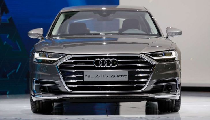 Nuova Audi A8 2017, l’ammiraglia con guida autonoma - Foto 13 di 13