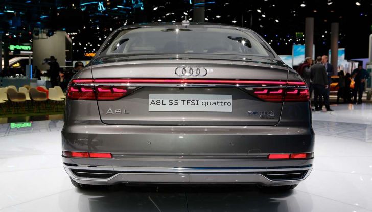 Nuova Audi A8 2017, l’ammiraglia con guida autonoma - Foto 5 di 13