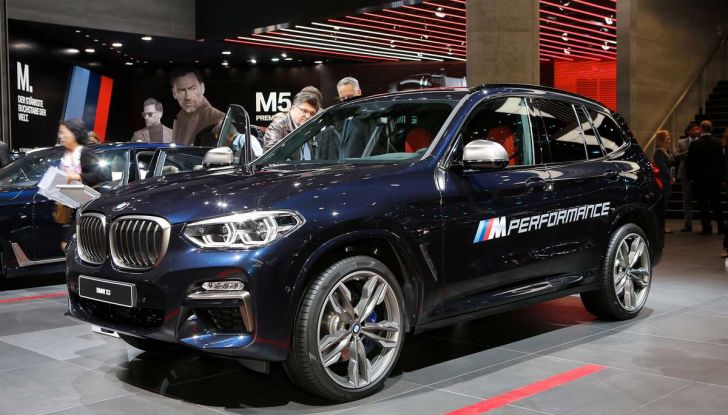 Nuova BMW X3 2017: nuovi motori e linee più decise - Foto 15 di 22