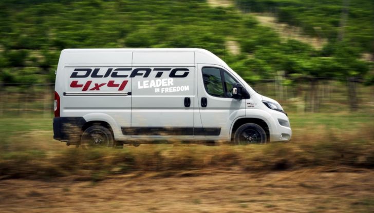 Fiat Professional Ducato 4×4: integrale permanente per il re dei camper - Foto 8 di 10