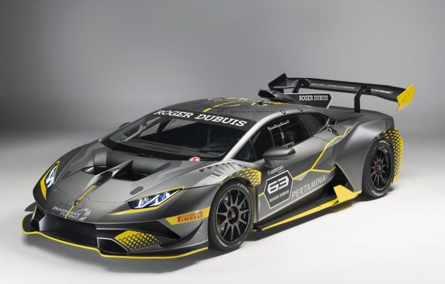 Lamborghini Hurac n Super Trofeo EVO debutta con livrea Roger