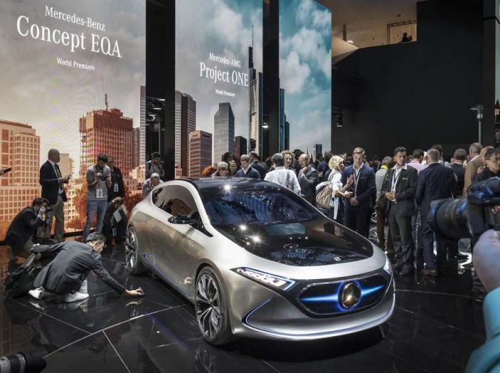 Le 5 auto elettriche più innovative del Salone di Francoforte 2017
