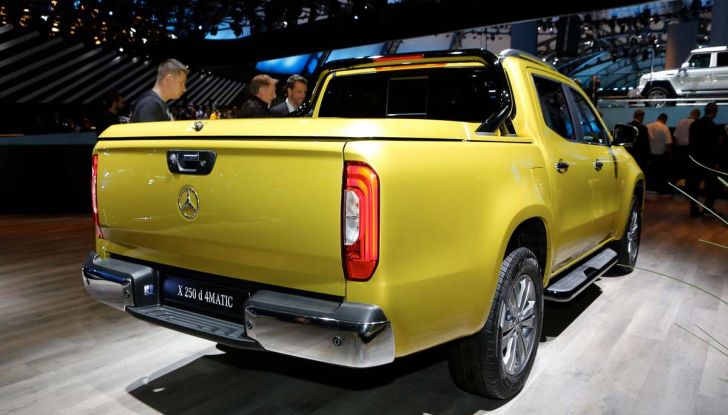 Mercedes Classe X, dettagli e informazioni del nuovo pick-up tedesco - Foto 7 di 21