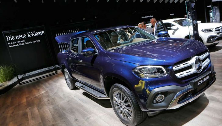 Mercedes Classe X, dettagli e informazioni del nuovo pick-up tedesco - Foto 18 di 21