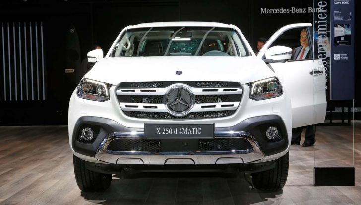Mercedes Classe X, dettagli e informazioni del nuovo pick-up tedesco - Foto 21 di 21