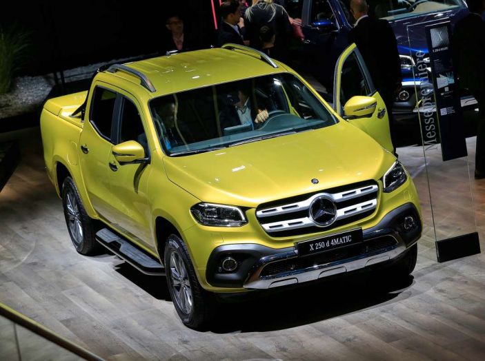 Mercedes Classe X, dettagli e informazioni del nuovo pick-up tedesco