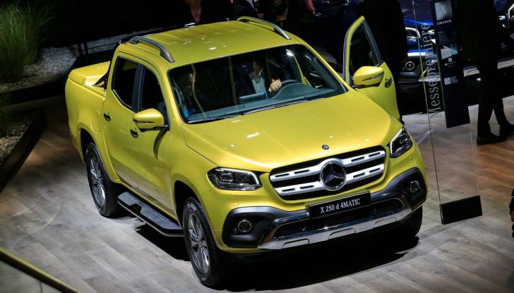 Mercedes Classe X, dettagli e informazioni del nuovo pick-up tedesco - Foto 1 di 21