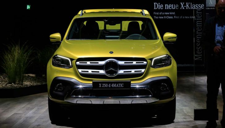 Mercedes Classe X, dettagli e informazioni del nuovo pick-up tedesco - Foto 8 di 21