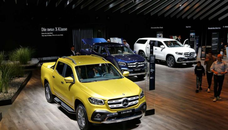 Mercedes Classe X, dettagli e informazioni del nuovo pick-up tedesco - Foto 9 di 21