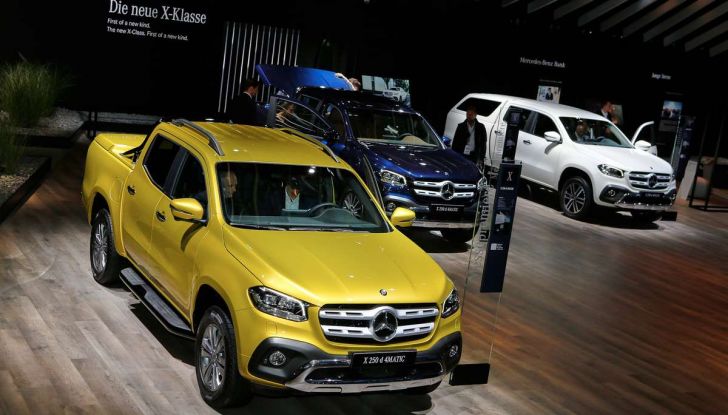 Mercedes Classe X, dettagli e informazioni del nuovo pick-up tedesco - Foto 6 di 21