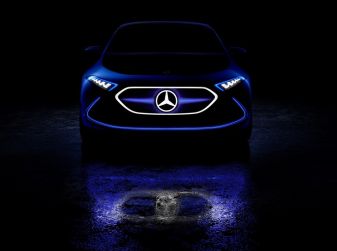 Mercedes EQ A Concept al Salone di Francoforte 2017