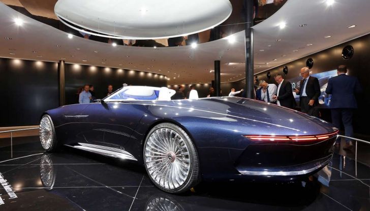 Mercedes presenta la nuova Maybach Vision 6 Cabriolet - Foto 3 di 16