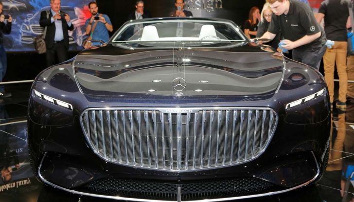 Mercedes presenta la nuova Maybach Vision 6 Cabriolet - Foto 6 di 16