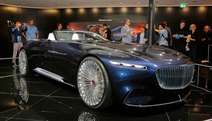 Mercedes presenta la nuova Maybach Vision 6 Cabriolet - Foto 1 di 16