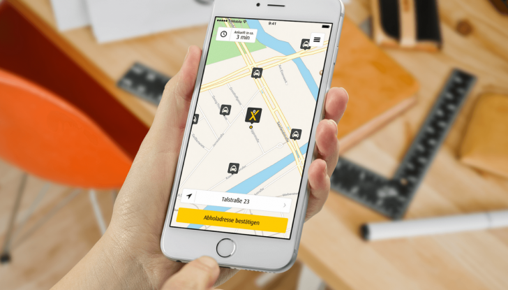 L’app MyTaxi arriva anche a Torino - Foto 2 di 7