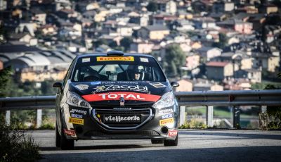 Voce a Marcello Razzini, neo vincitore del trofeo Peugeot Competition 208 Rally