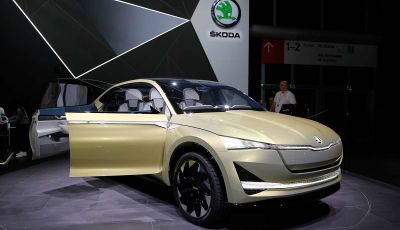 Skoda Vision E Concept: il futuro è autonomo a Francoforte 2017