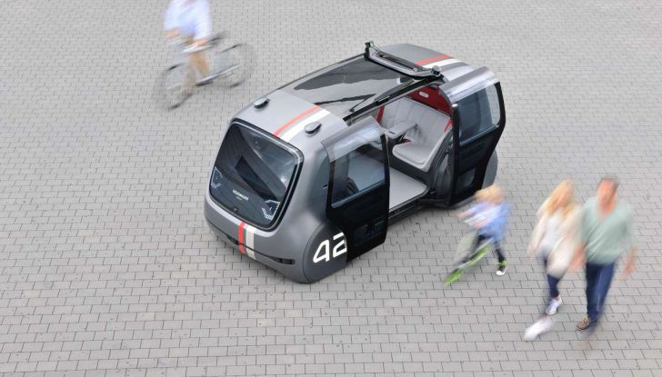 Volkswagen SEDRIC, l’elettrica a guida autonoma - Foto 9 di 10