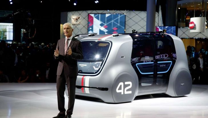 Volkswagen SEDRIC, l’elettrica a guida autonoma - Foto 5 di 10