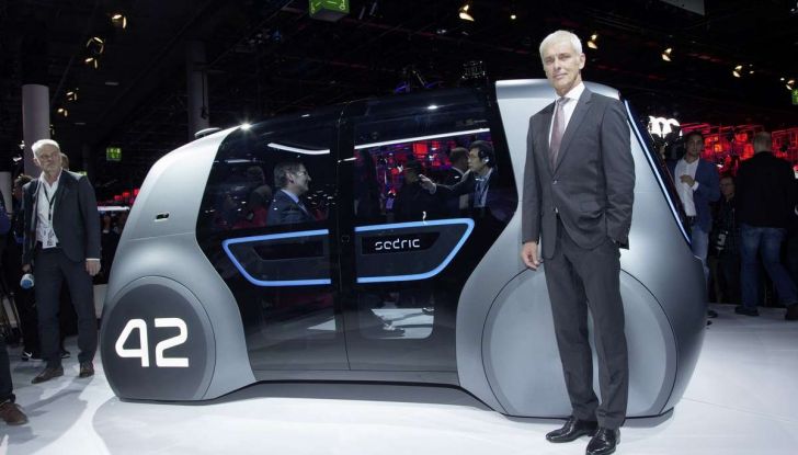 Volkswagen SEDRIC, l’elettrica a guida autonoma - Foto 2 di 10