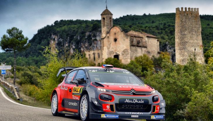 WRC Spagna – Giorno 2: al primo posto la C3 WRC di Meeke. - Foto 1 di 7