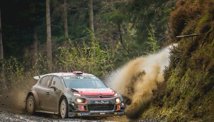 WRC Galles, GB – Giorno 3: la Citroën C3 WRC di Meeke chiude in settima posizione - Foto 2 di 4