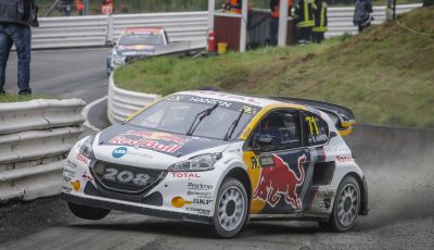 Mondiale di Rallycross – Peugeot 208 WRX sale sul secondo gradino del podio