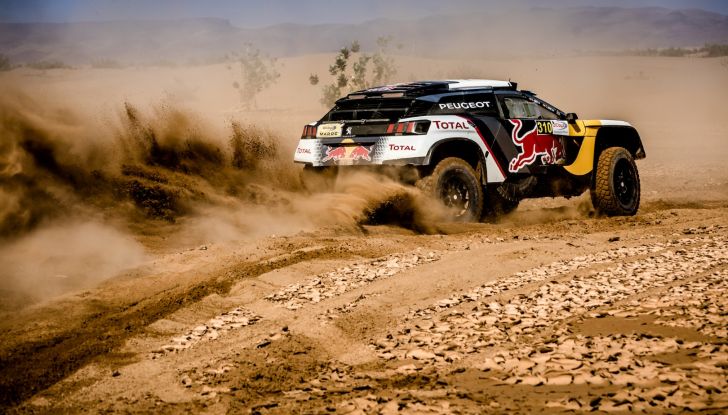 Rally del Marocco- Doppio podio Peugeot 3008DKR con Sainz e Loeb - Foto 3 di 3