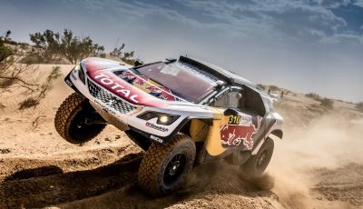 Rally del Marocco- Doppio podio Peugeot 3008DKR con Sainz e Loeb