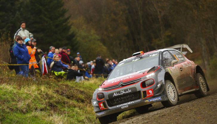 WRC Galles, GB – Shakedown: primi giri nel fango per le Citroën C3 WRC - Foto 1 di 3