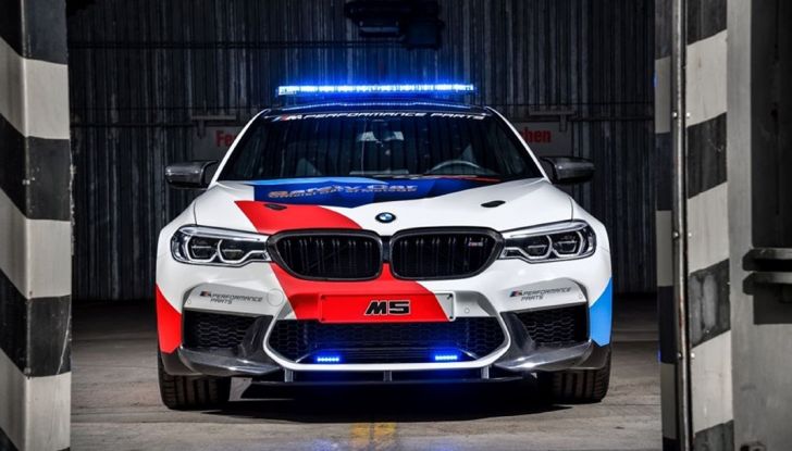 La nuova BMW M5 xDrive è Safety Car della MotoGP 2018 - Foto 9 di 16