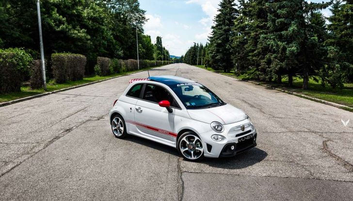 Fiat 500 Abarth 595 by Vilner, la piccola sportiva omaggia il tricolore - Foto 1 di 15