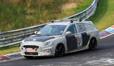 Ford Focus Station Wagon 2018, ultimi test drive in vista del debutto