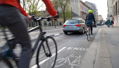 Infrazione in bici, non si rischiano punti della patente