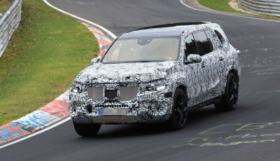 Mercedes GLS 2019, nuove immagini spia del maxi SUV