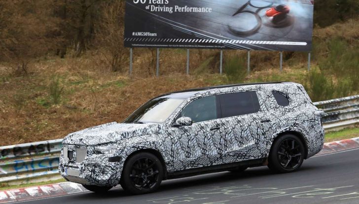 Mercedes GLS 2019, nuove immagini spia del maxi SUV - Foto 3 di 30