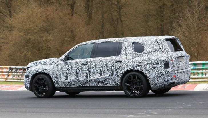 Mercedes GLS 2019, nuove immagini spia del maxi SUV - Foto 6 di 30