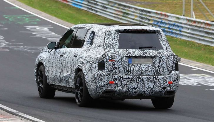 Mercedes GLS 2019, nuove immagini spia del maxi SUV - Foto 9 di 30