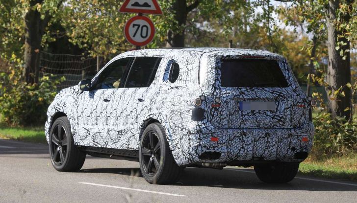 Mercedes GLS 2019, nuove immagini spia del maxi SUV - Foto 15 di 30