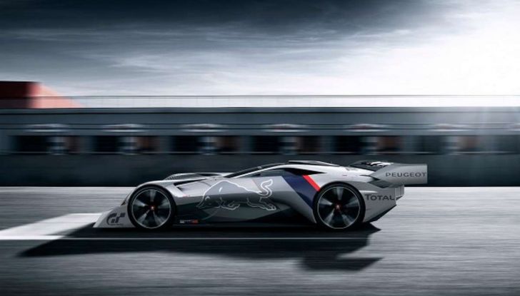 Peugeot L750 R HYbrid Vision, la concept per Gran Turismo Sport - Foto 10 di 12
