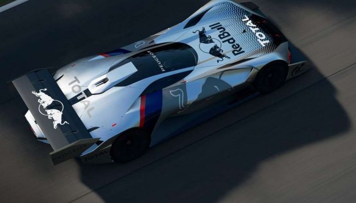 Peugeot L750 R HYbrid Vision, la concept per Gran Turismo Sport - Foto 11 di 12