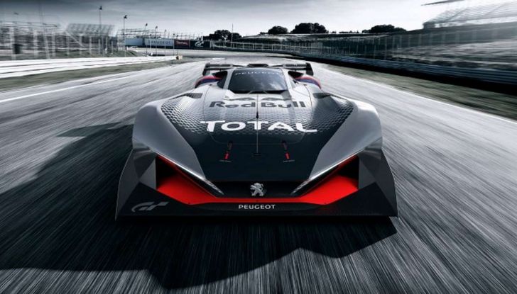 Peugeot L750 R HYbrid Vision, la concept per Gran Turismo Sport - Foto 9 di 12