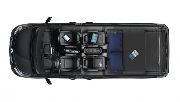 Renault Trafic SpaceClass, il salotto business: versioni, motori e prezzi - Foto 15 di 22