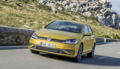Auto a metano: Volkswagen Golf leader davanti a Fiat Panda e Up!