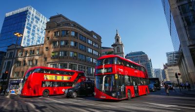 A Londra arrivano gli autobus che viaggiano a caffè