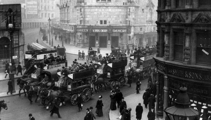 Il traffico com'era 100 anni fa