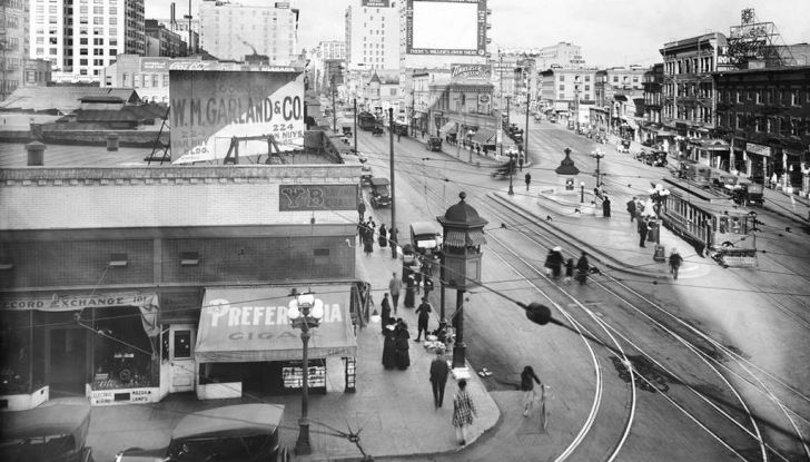 Il traffico com'era 100 anni fa