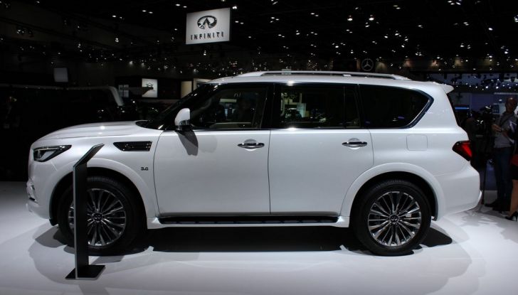 Infiniti QX80 2018: lusso ad alte prestazioni per gli Emirati - Foto 8 di 12