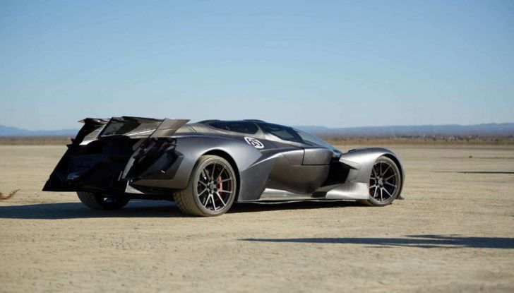 Raesr Tachyon Speed, hypercar elettrica da 1.250 cavalli - Foto 2 di 8