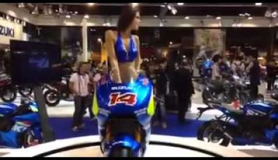 Lo stand Suzuki tra i più ricchi di Eicma 2014